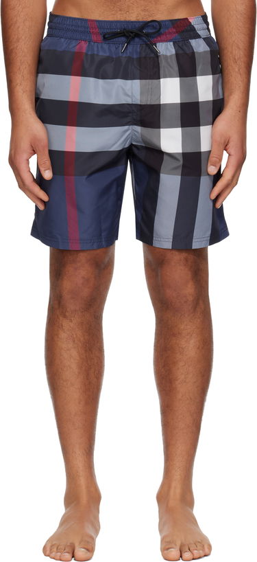 Plavky Burberry Check Swim Shorts Rôznofarebný | 8113847, 0