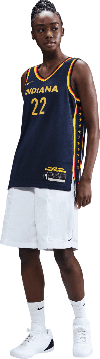 Dres Nike Caitlin Clark Indiana Fever WNBA Dri-FIT Explorer Edition Victory Jersey Navy | DJ4568-422, 1