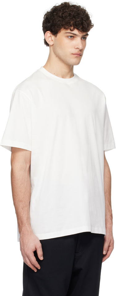Tričko Y-3 Graphic Short Sleeve T-Shirt Core White Biela | JM7815, 4