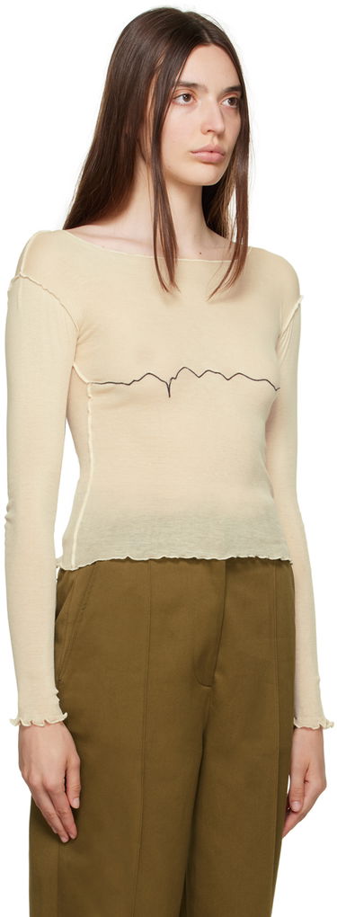 Tričko Baserange Tabbys Star Long Sleeve T-shirt Béžová | TOTA-CG-000, 1