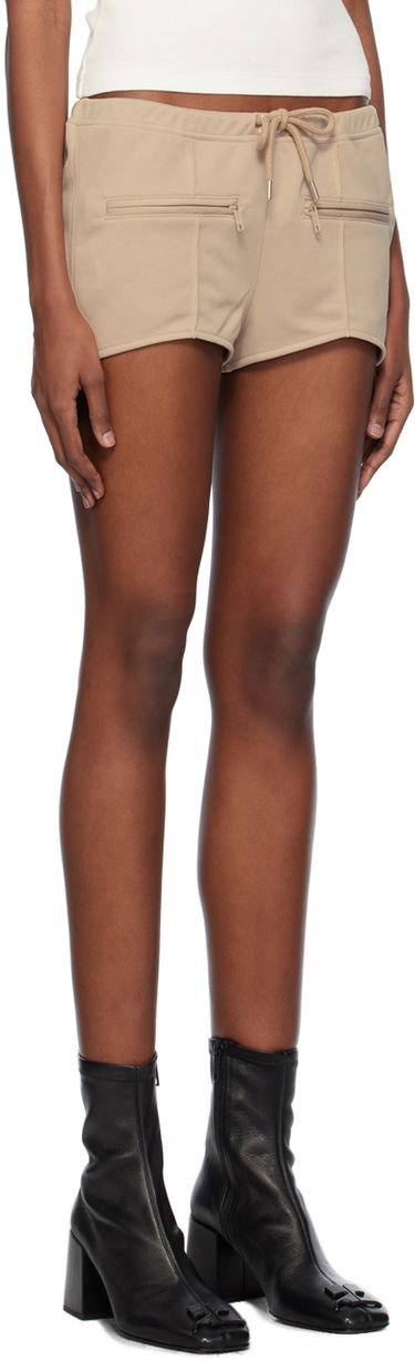 Šortky Courrèges Courrèges Women's Mini Shorts Béžová | 124JSH034JS0091, 1