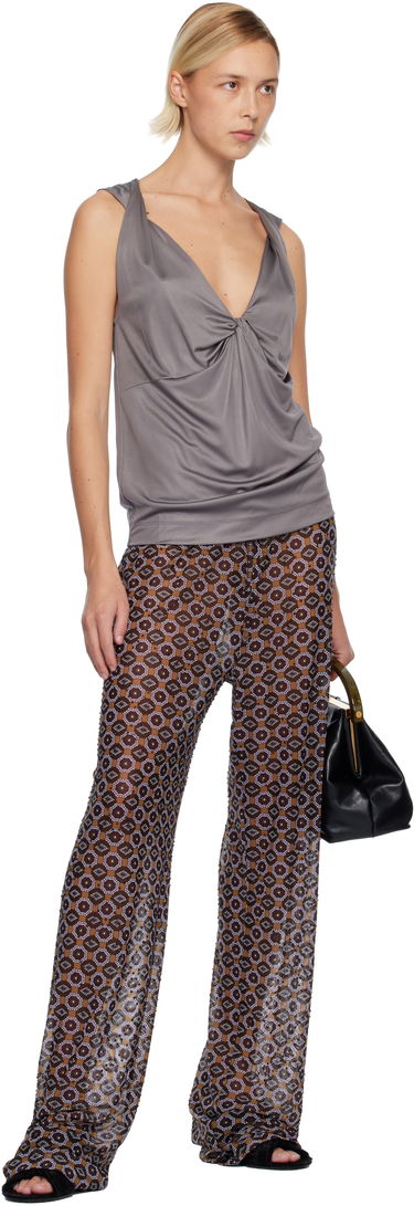 Nohavice Dries Van Noten Dries Van Noten Embellished Jersey Trousers Rôznofarebný | 252-011127-2623, 3