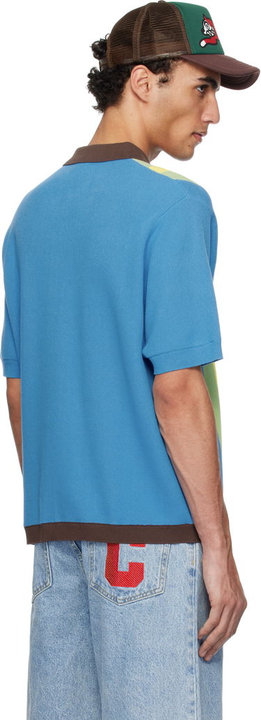 Sveter BBC IceCream ICECREAM Jacquard Knit Short Sleeve Polo Rôznofarebný | IC25124, 2