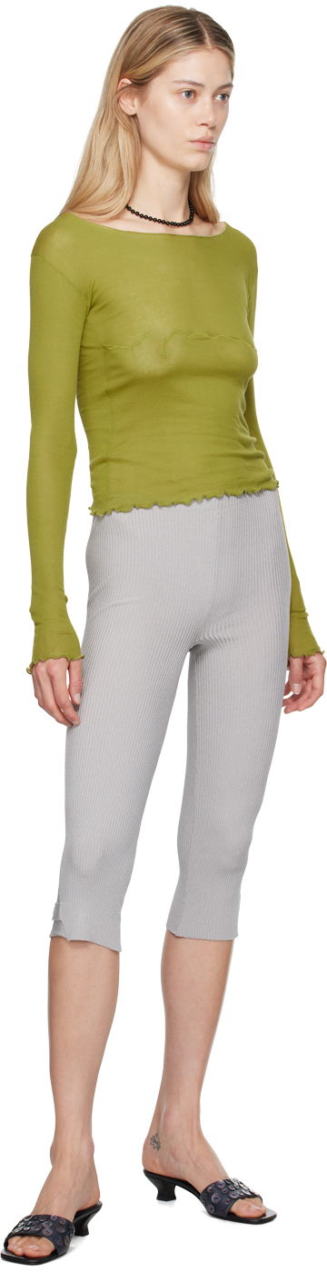 Tričko Baserange Tabbys Star Long Sleeve T-Shirt Zelené | TOTA-CG-AU24, 3