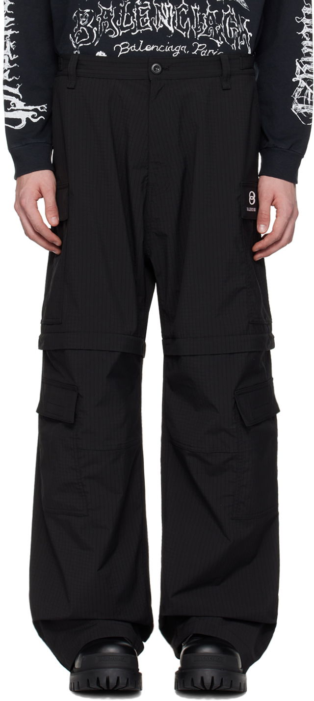 Cargo nohavice Balenciaga Unity Sports Icon Cargo Pants Čierna | 773247-TKO31-1000, 0