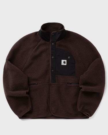 Bunda Carhartt WIP Flynn Snap-Button Fleece Jacket Hnedá | I035460-3AN.XX, 0