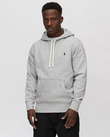Mikina Polo by Ralph Lauren Classic Popover Hoody Andover Heather Šedá | 710766778006, 3