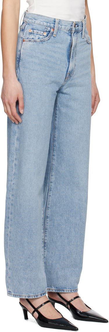 Džínsy Levi's Ribcage Wide Leg Jeans Modrá | A6081-0002, 2