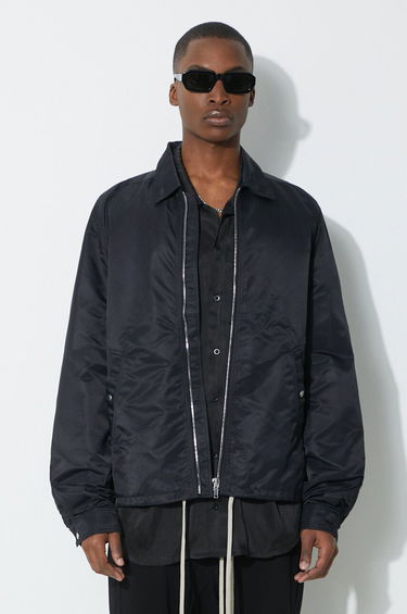Bunda Rick Owens Zipfront Jacket Čierna | DU01D1783.BRET1.09, 0