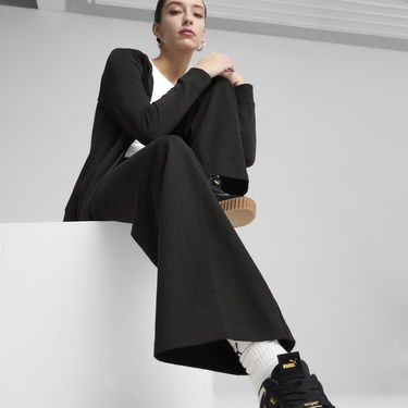 Súprava Puma ESS Small No. 1 Logo High-Waisted Straight-Leg Pants Čierna | 682428_01, 1
