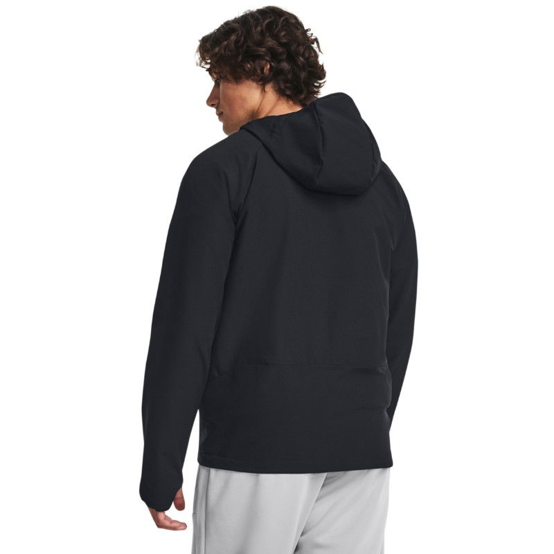 Prešívaná bunda Under Armour Hooded Padded Jacket Storm Session Čierna | 1378496-001, 1