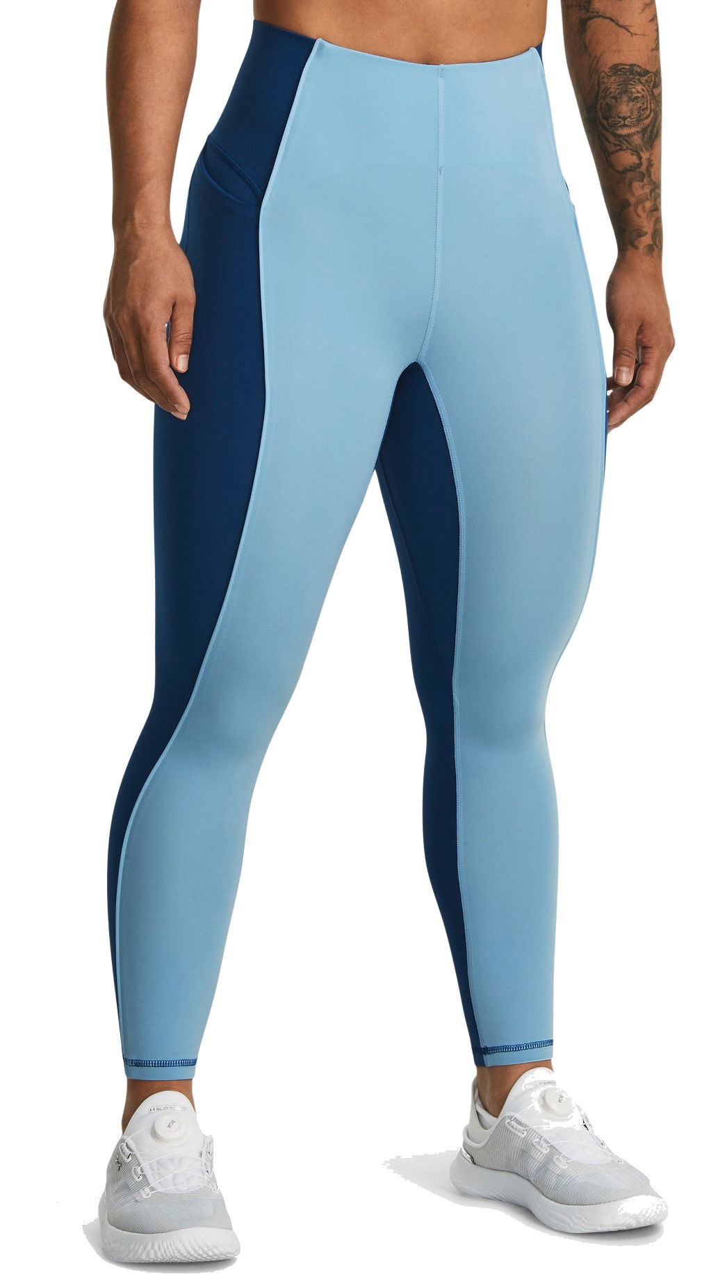 Legíny Under Armour Meridian Pintuck Ankle Leggings Tyrkysová | 1382537-490, 0