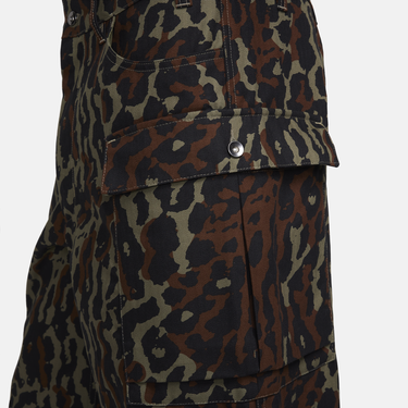 Cargo nohavice Nike Life All Over Print Cargo Pant Medium Zelené | FJ0325-222, 4