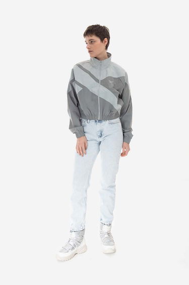 Bunda Reebok Classics Franchise Track Jacket Tyrkysová | IC0189, 4