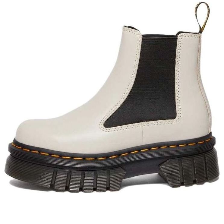Tenisky a topánky Dr. Martens Dr. Martens Audrick Nappa Leather Platform Chelsea Boots Béžová | 27148055