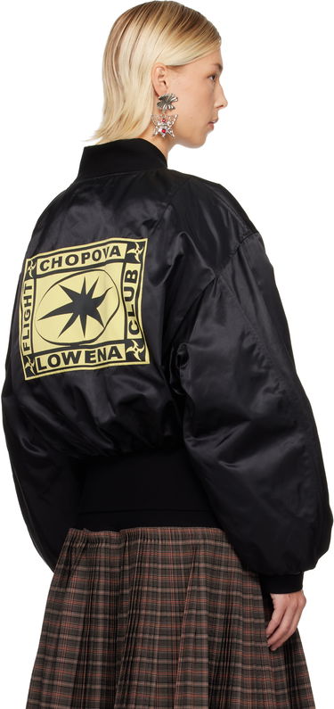 Bomber bunda Chopova Lowena Chopova Lowena Glide Bomber Jacket Čierna | 5325, 2