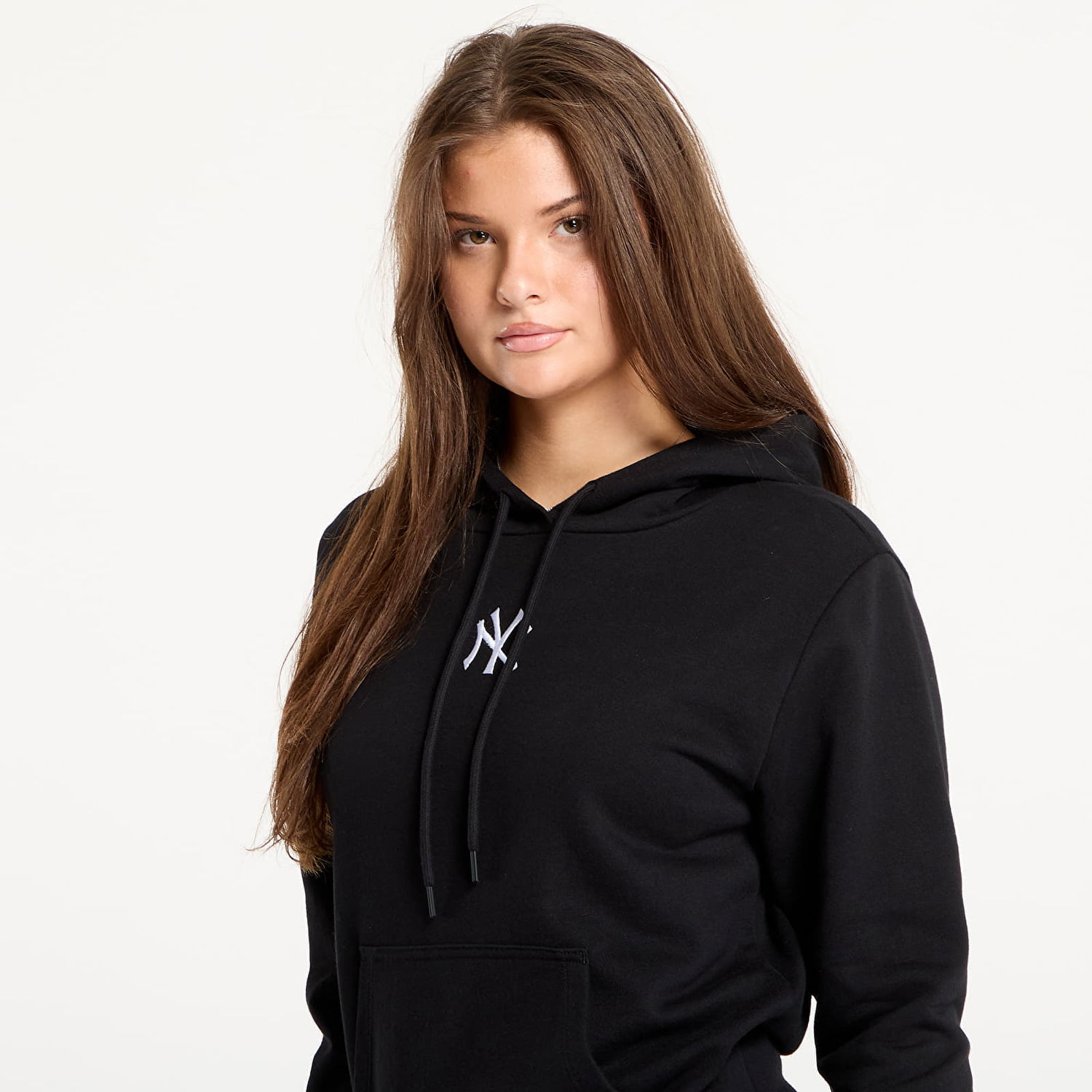 Mikina New Era New Era MLB Midi Hoodie New York Yankees Čierna | 60684415, 1