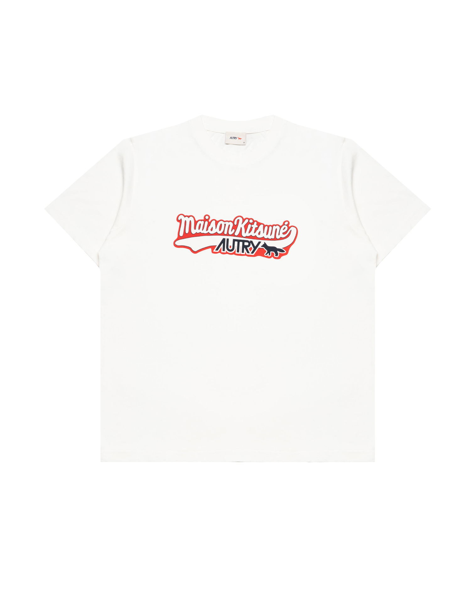 Tričko Autry Autry Action Shoes x Maison Kitsuné Graphic T-Shirt Biela | TSPXMK2W, 0