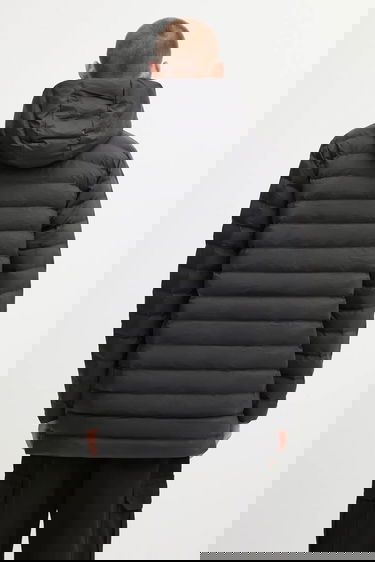 Prešívaná bunda Rains Lohja Hooded Puffer Jacket Čierna | 15900.01, 4