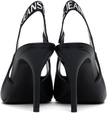Tenisky a topánky Versace Jeans Couture Logo Scarlett Slingback Heels Čierna | E78VA3S52_EZPS62, 1