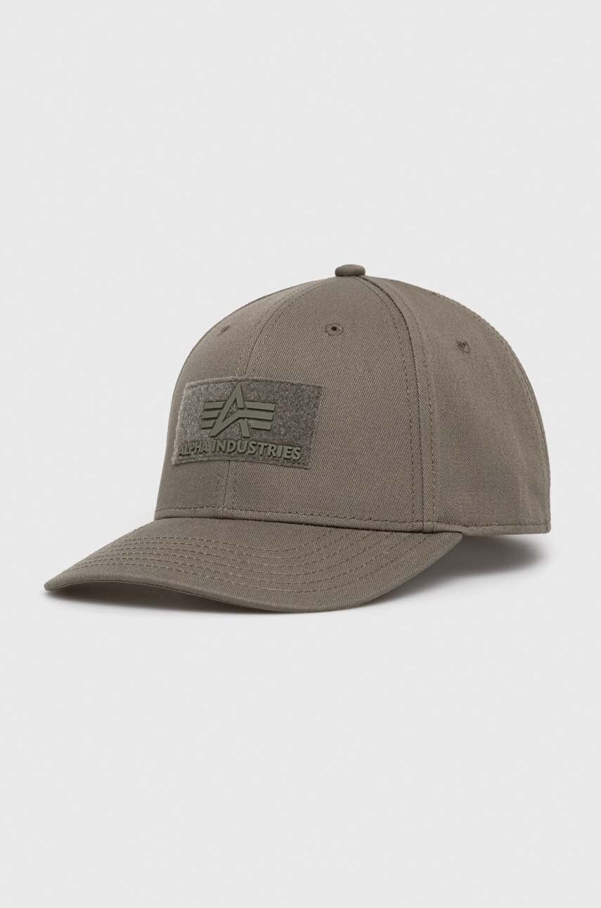 Šiltovka Alpha Industries Cap Šedá | 168903.257, 0