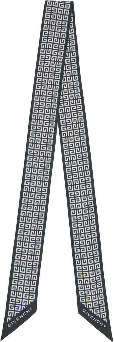 Šál Givenchy Givenchy 4G Pattern Skinny Scarf Čierna | BG00AXG002026, 0