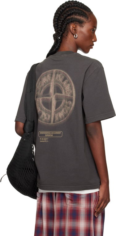 Tričko Stone Island Stone Island Combed Organic Cotton Jersey T-Shirt Šedá | K2S15 2100037 S0197, 2