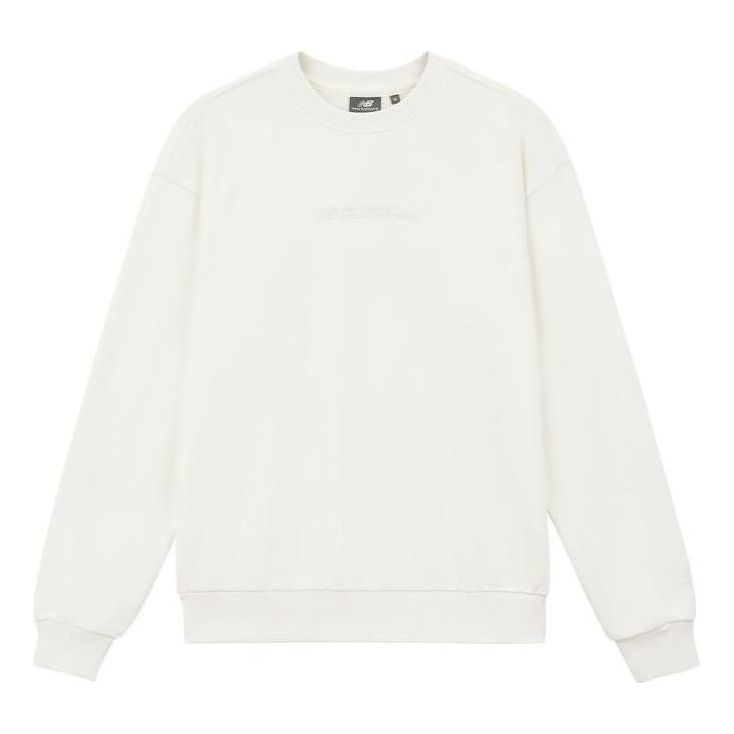 Mikina New Balance Casual Sweatshirt Biela | 5CD37231-IV