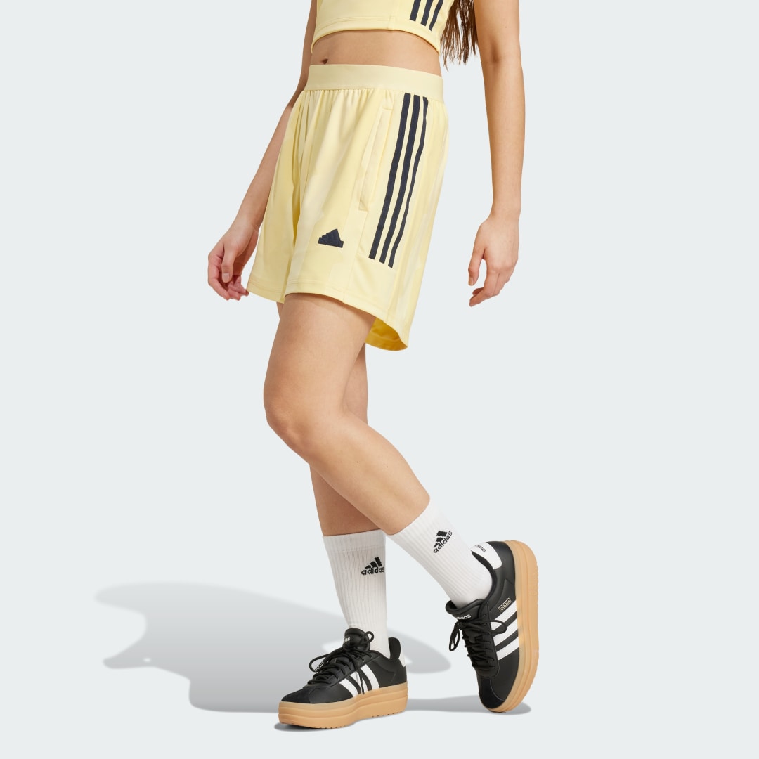 Šortky adidas Performance Tiro Cut 3-Stripes Jacquard Shorts Žltá | IX3729, 0