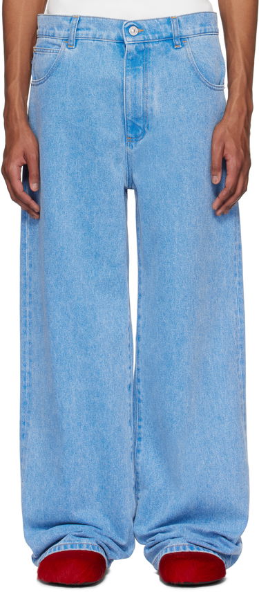 Džínsy Marni Marni Organic Wide-Leg Jeans Modrá | PUJU0103A0 USCW91, 0