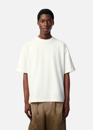 Tričko AXEL ARIGATO Men's Relaxed Fit T-Shirt with Drawstring Hem Biela | A3443001, 2