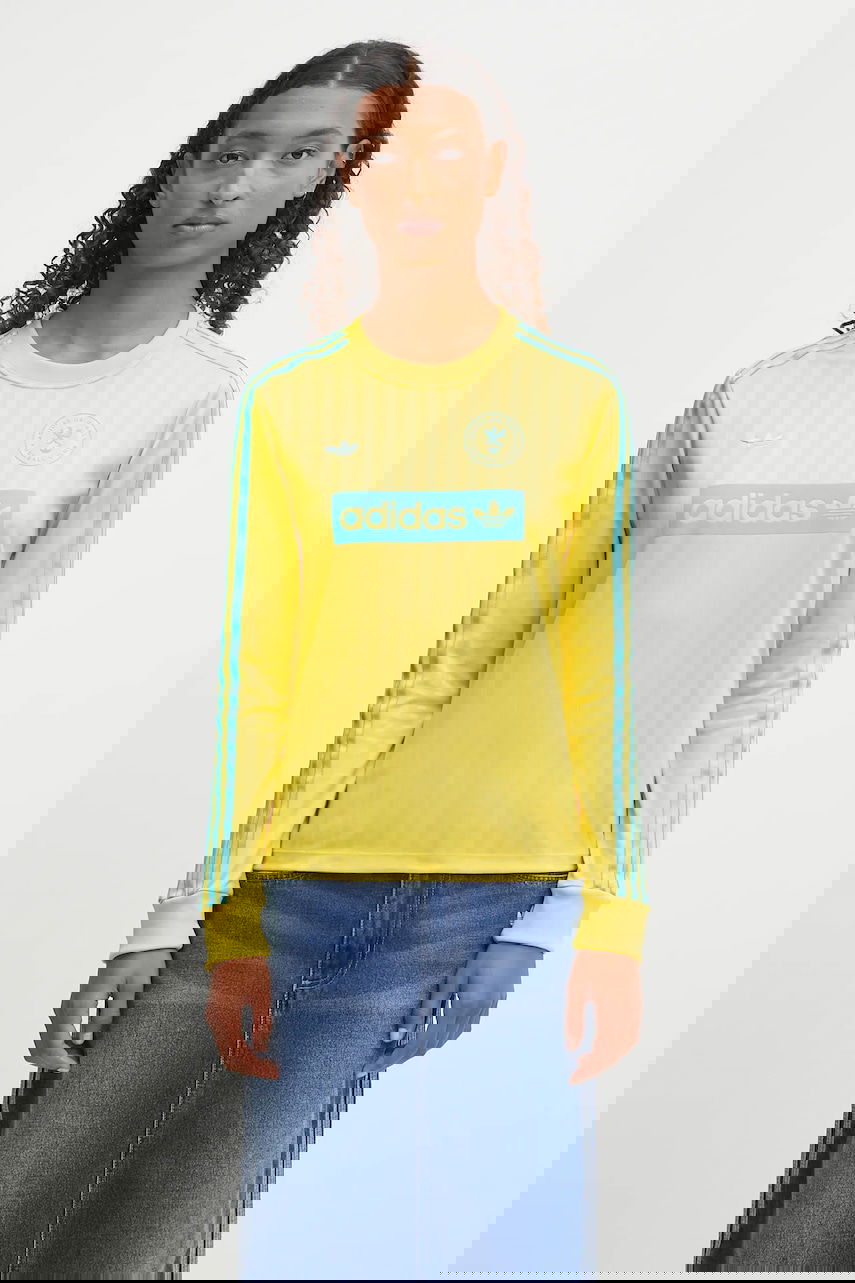 Dres adidas Originals Originals Football Club Long-Sleeve Jersey Žltá | JW2561, 0