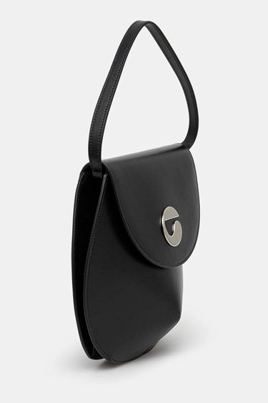 Kabelka Coperni Coperni U.F.O. Leather Handbag Čierna | COPBA34405, 1