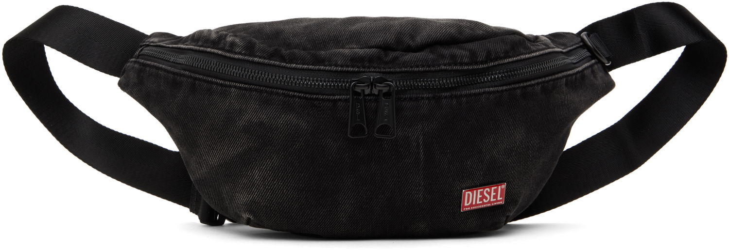 Ľadvinka Diesel Black Denim Belt Bag Čierna | X10089-P5237-T8013, 0