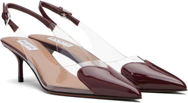 Tenisky a topánky Alaïa Heart Slingback Pumps Čierna | AA3E057CK150, 3