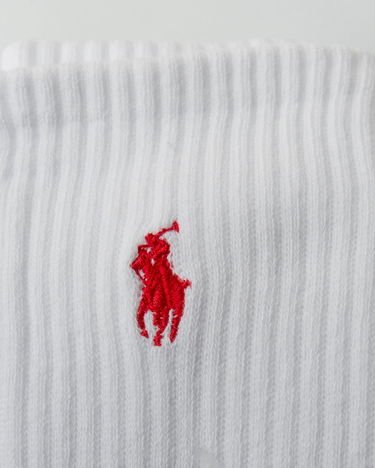 Ponožky Polo by Ralph Lauren Multicoloured PP Sports Sock - 6 Pack Biela | 449799740002, 2