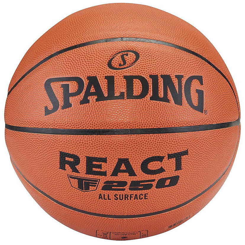 Športový doplnok Spalding React TF-250 All Surface Basketball Hnedá | 76802Z
