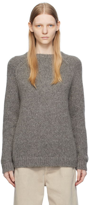 Sveter TOTEME TOTEME Raglan Knit Sweater Šedá | 234-WRTWTP226-YA0014, 0