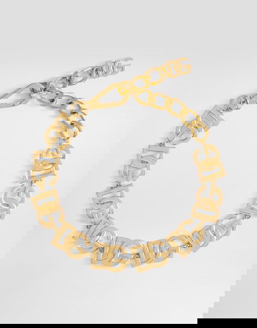 Náhrdelník Dolce & Gabbana Choker With Multiple Dg Logos Metalická | WNO4S1W1111ZOO00, 0