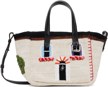 Tote bag JW Anderson JW Anderson Mini Belt House Tote Bag Béžová | HB0714-YN0426, 0