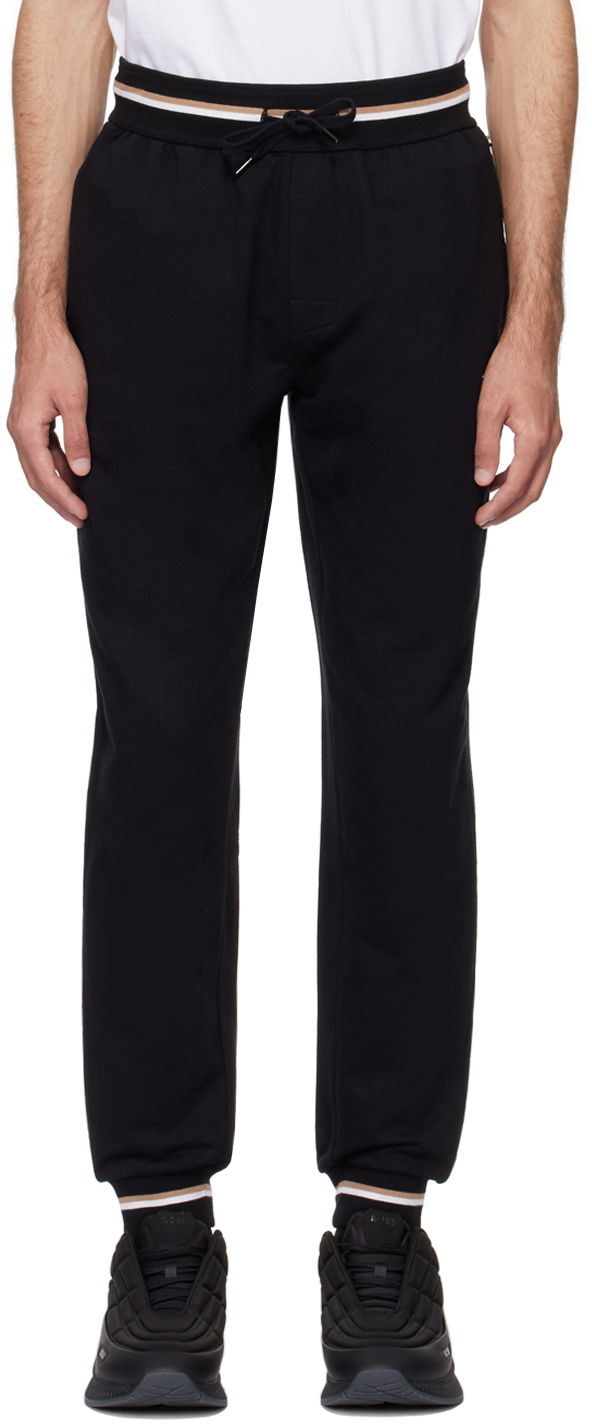 Tepláky BOSS Stripes Sweatpants Čierna | 50510852, 0