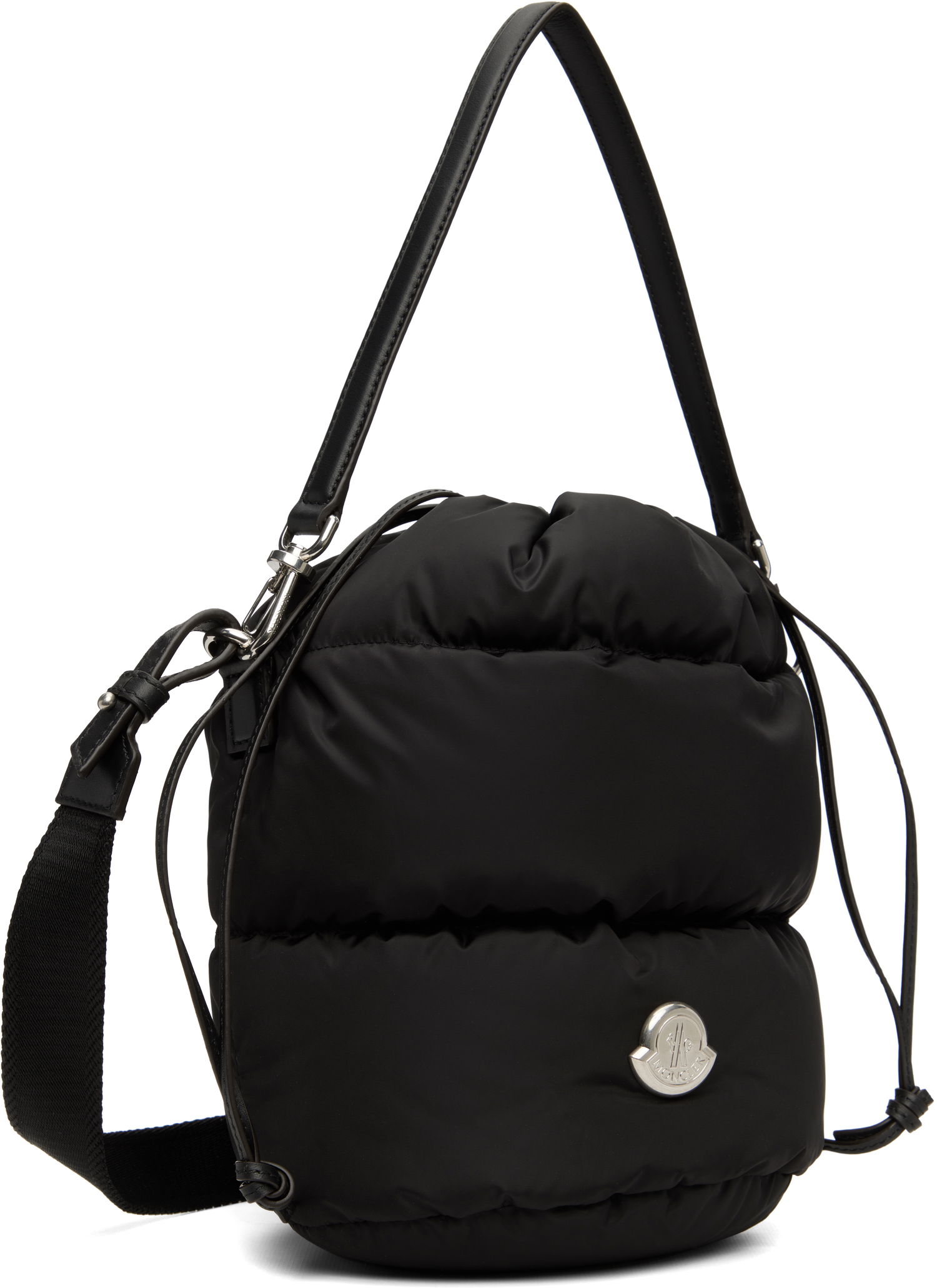 Kabelka Moncler Moncler Caradoc Water-Repellent Bucket Bag Čierna | K209B5I00002M6275, 1