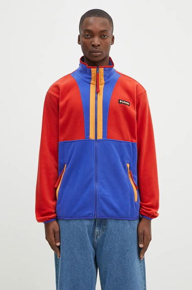 Sveter Columbia Backbowl II Full Zip Fleece Jacket Červená | 2090851, 0