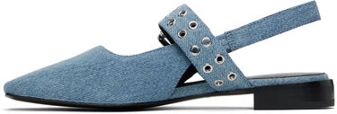 Oblečenie rag & bone rag & bone Astra Slingback Ballerina Flats Modrá | WFF24SF002UB2, 2