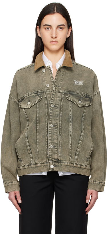 Bunda Moschino Moschino Jeans Vintage Denim Jacket Zelené | 251K10508, 0