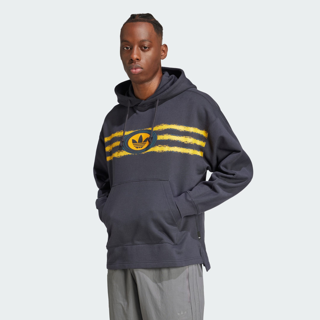 Mikina adidas Originals 90s Fleece Modrá | JM0469, 0