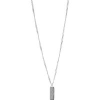 Náhrdelník Gucci Tag Necklace "Silver" Metalická | YBB77405500100U, 2