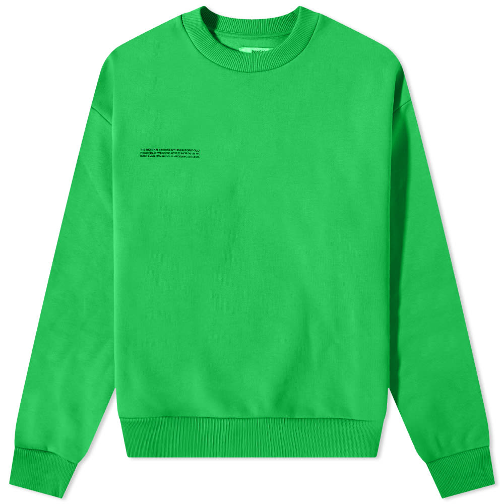 Mikina PANGAIA 365 Signature Crew Sweat X-Small Zelené | 100002996335, 0