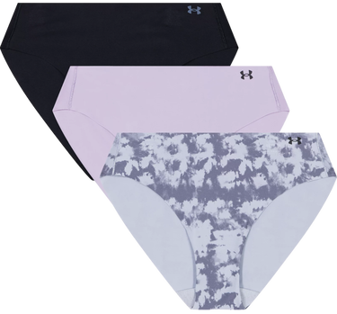 Nohavičky Under Armour Printed Bikini Underwear - 3 Pack Modrá | 1383898-035, 2