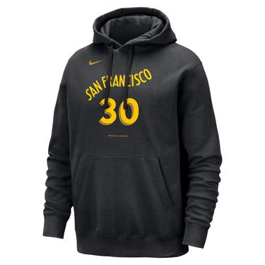 Mikina Nike NBA Golden State Warriors Stephen Curry City Edition Club Hoodie Čierna | FB4852-010, 1